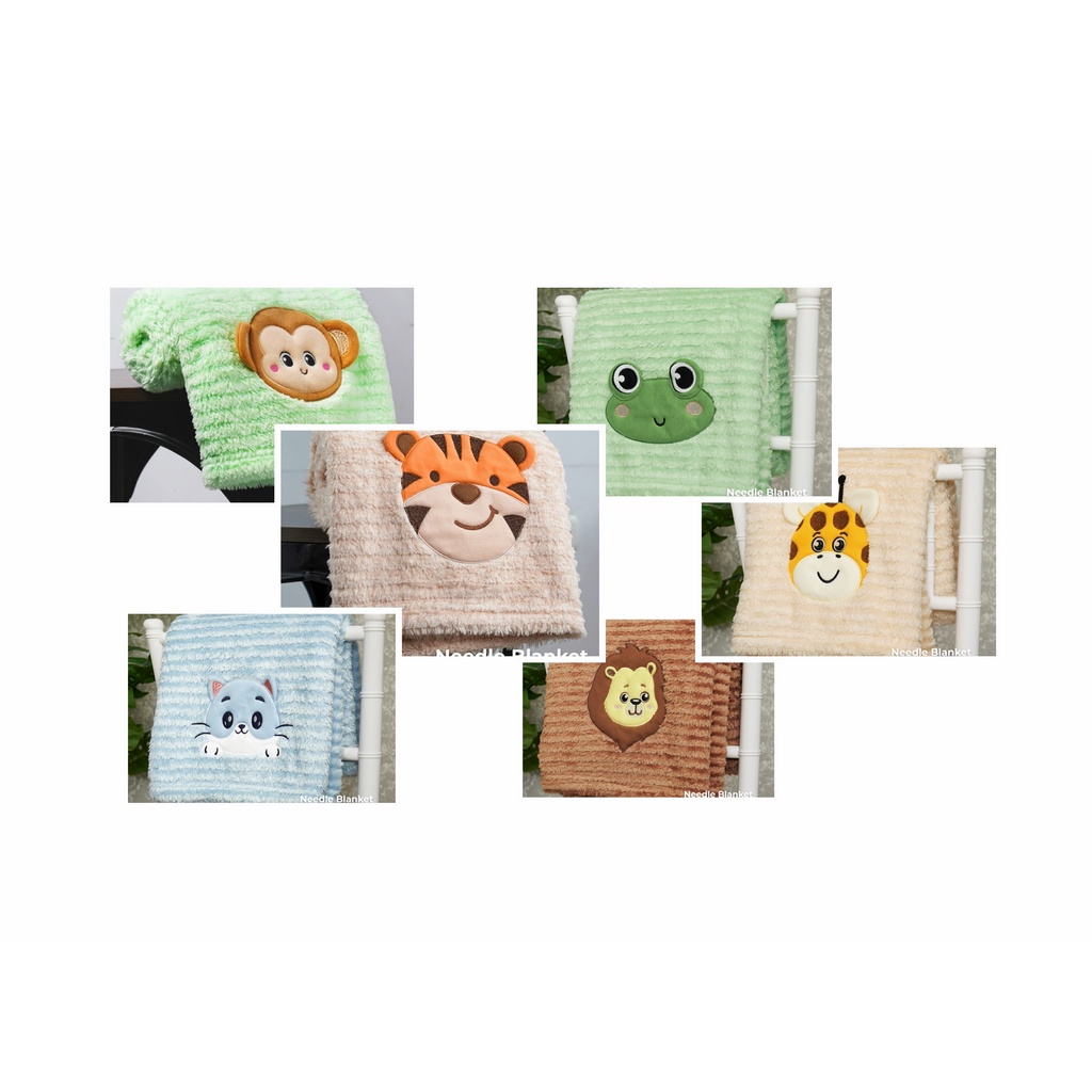 Selimut Bayi Kintakun / New Drop Needle Blanket Ukuran 76x102 cm