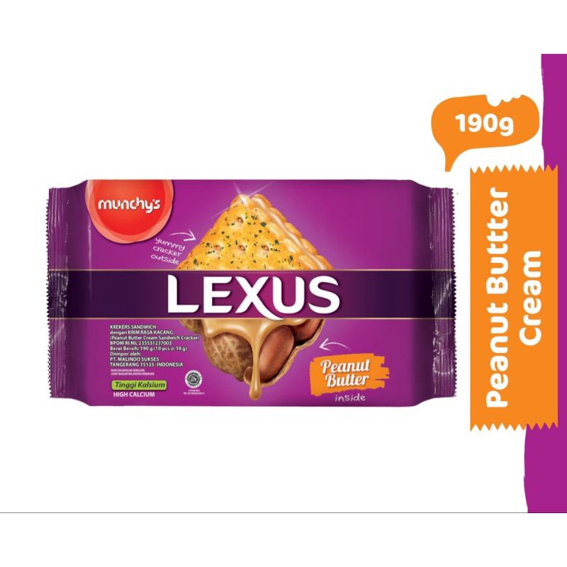 

Munchy's Lexus Peanut Family Pack 190 gr