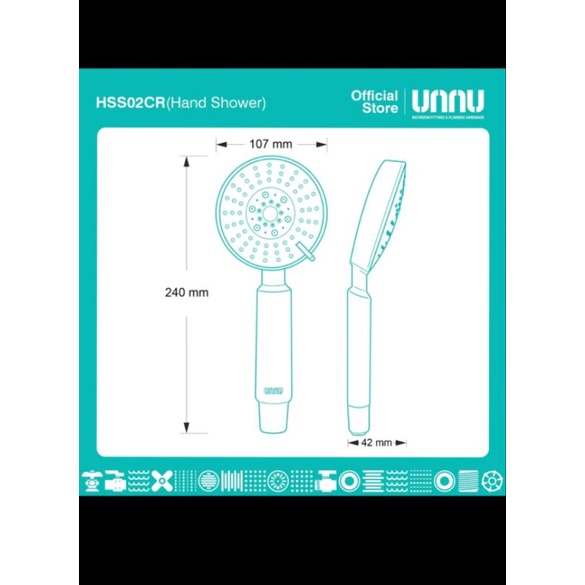 HSS-HAND SHOWER UNNU