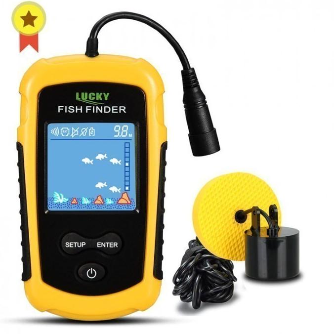 LUCKY FFC1108 Portable Sonar Fish Finder Fishing Lure