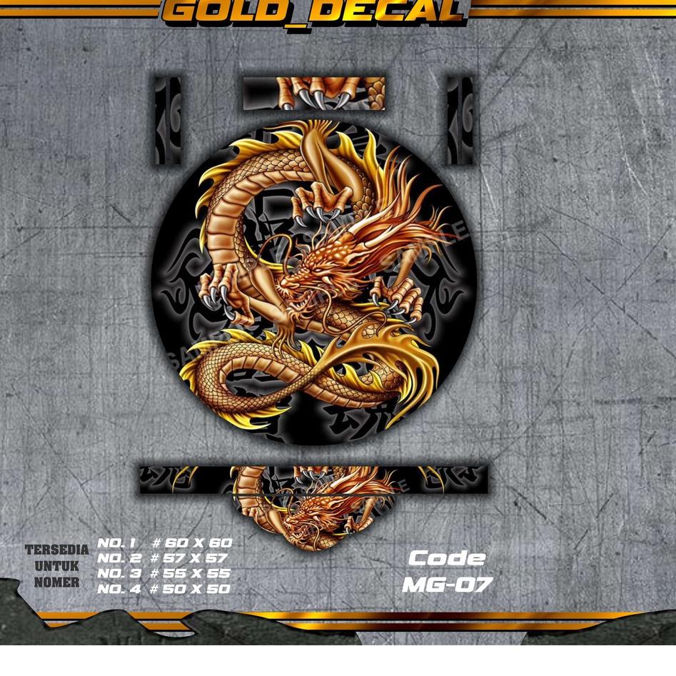 Wow Murah Meriah.. Stiker Sangkar Murai Decal Kandang Burung Bulat  Stiker Tebok Murai Motif Naga No