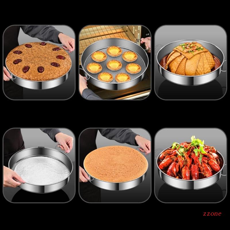 Rak Keranjang Steamer Makanan Bahan Stainless Steel 5 Ukuran