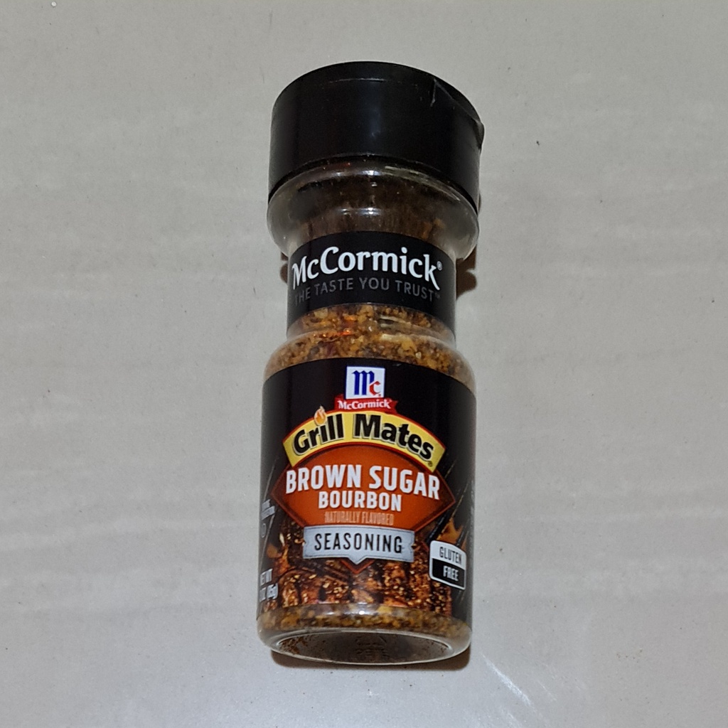 McCormick Grill Mates Brown Sugar Bourbon Seasoning Gluten Free 85 Gram