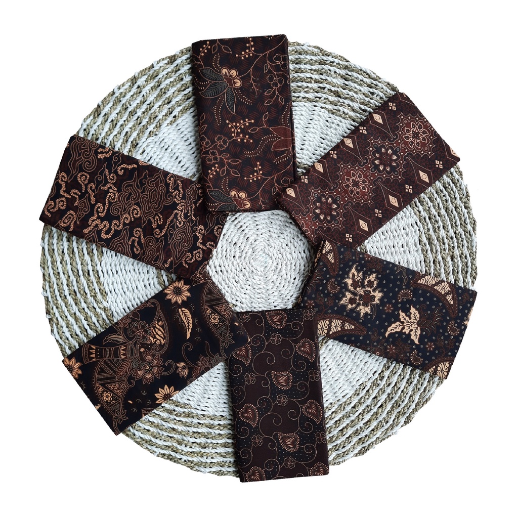 Kain Batik Halus Brown Coffee Cap Cent Batik Pekalongan Jarik Melahirkan Samping Kebat Panjang