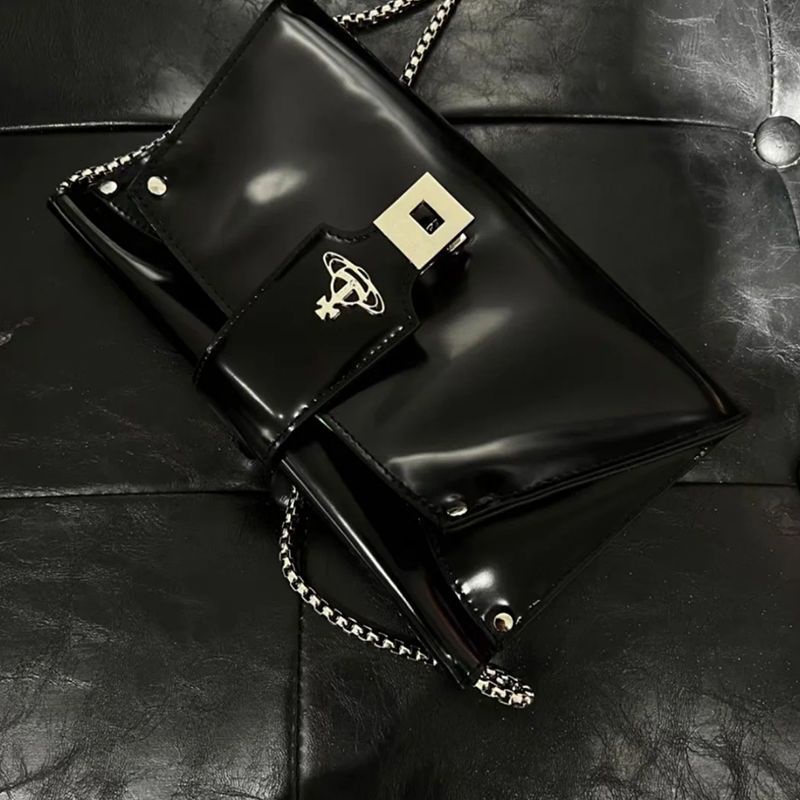 Tas Ketiak Suhao vivienne West Queen 2022 Baru Tas Messenger Rantai Amplop Tekstur Premium