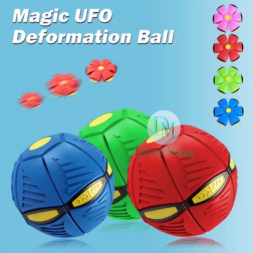 Mainan anak bola injak ajaib magic ufo ball