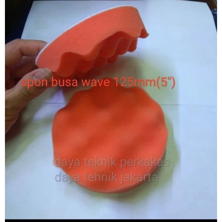 spon busa poles mobil 5" 125mm - spons poles - busa poles