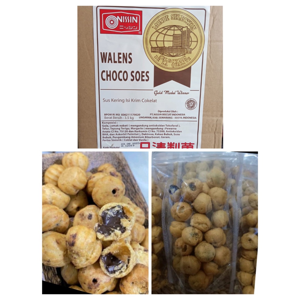 

Wallens soes / Wallens cokelat / soes cokelat / wallens nissin