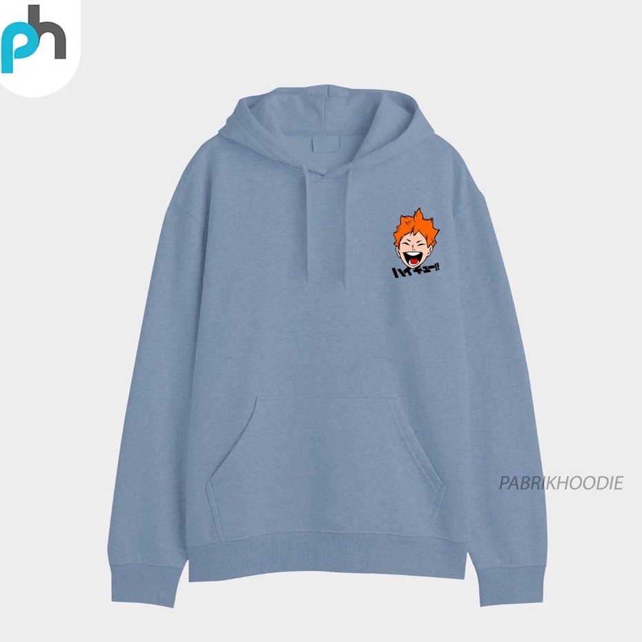 PABRIKHOODIE - HOODIE JUMPER  HINATA SHOYO M -XXL (BORDIR)  {PRIA &amp; WANITA)