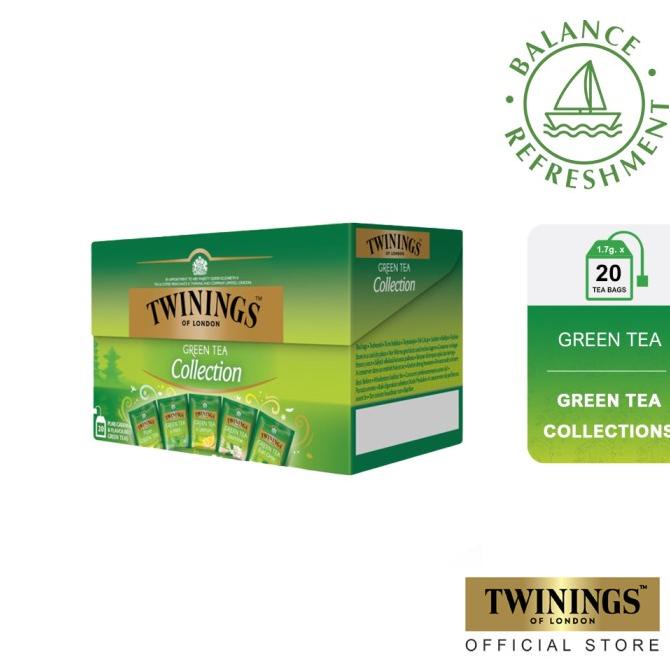 

[COD] Twinings Teh Hijau Celup Aneka Rasa Green Tea Collection Pack 20x1.7gr [COD]