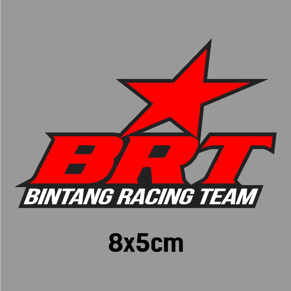 BRT Bintang Racing team Sticker Cutting