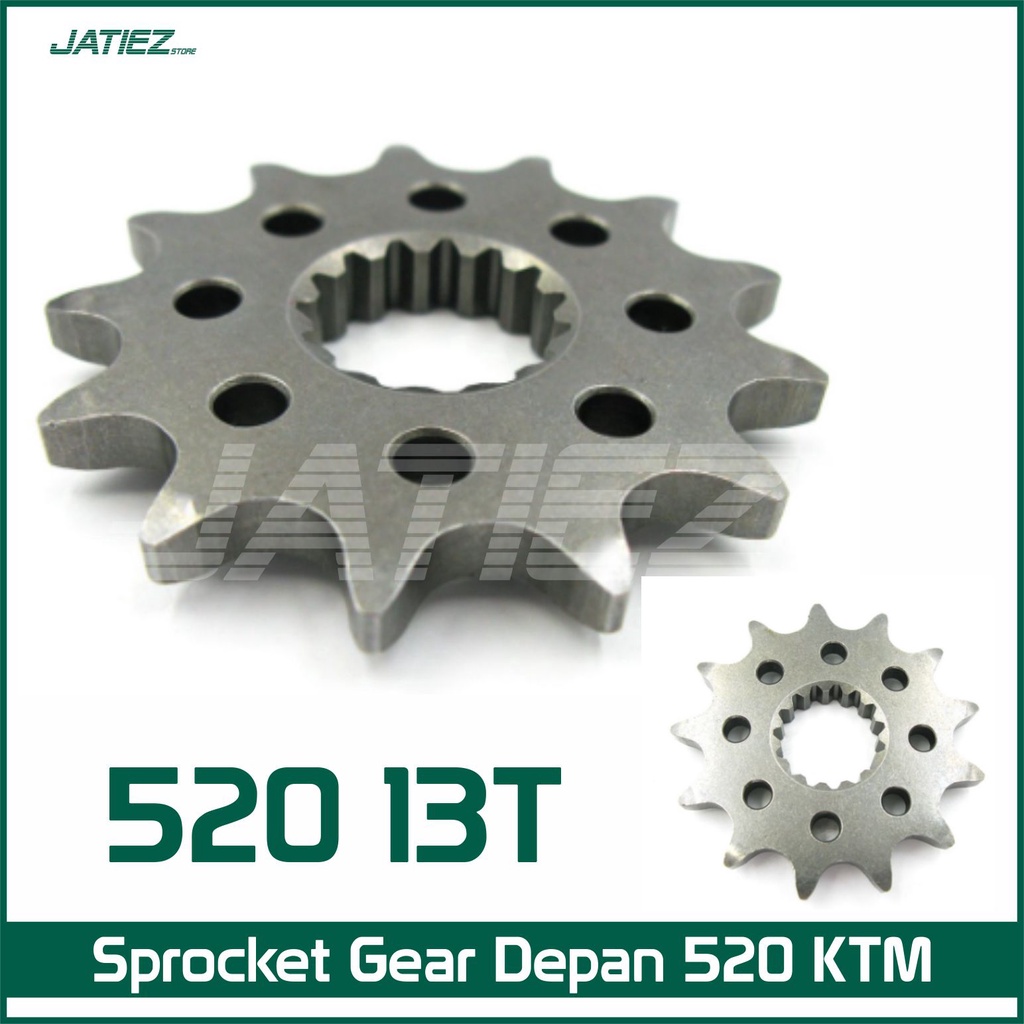 Sprocket Gear Depan 520 13T KTM Husqvarna - Gear Gir KTM 13T