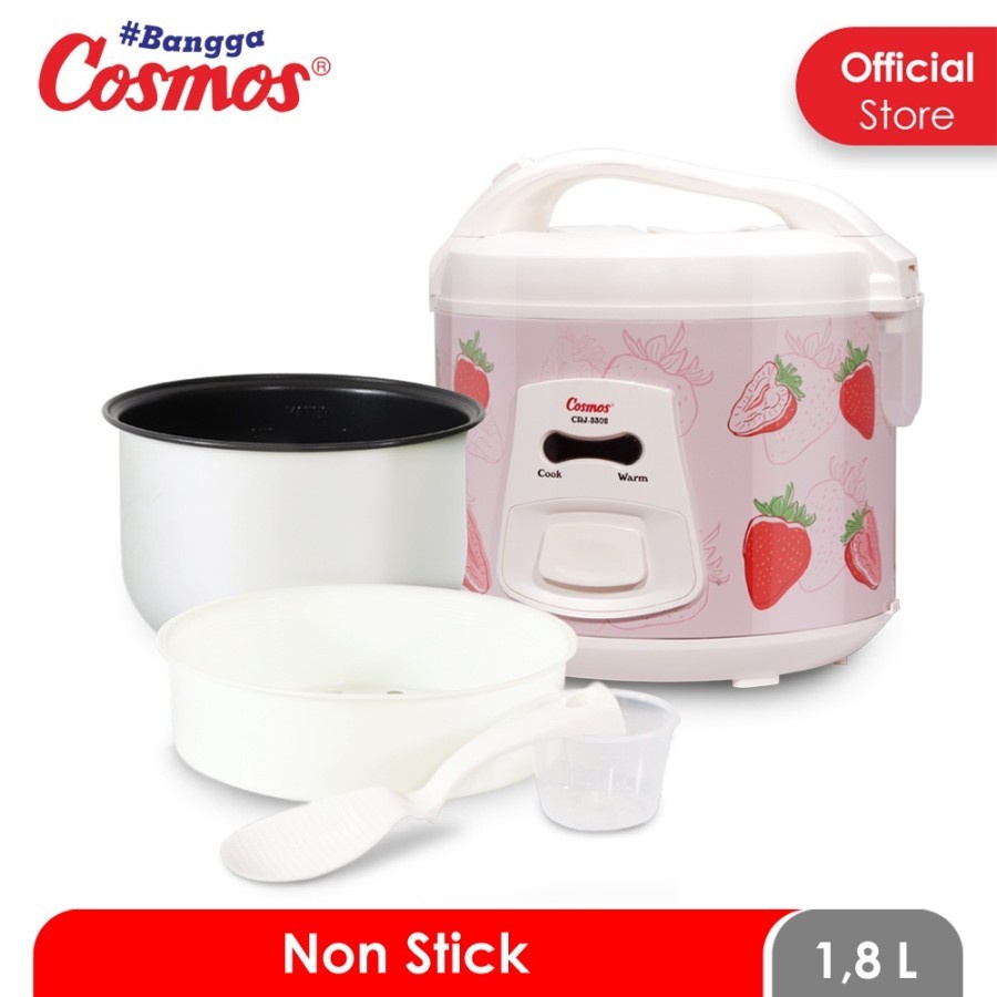 COSMOS Rice Cooker Non Stick - CRJ 3302 /S