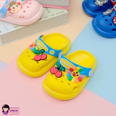 Chubby Glory SH2140N Sendal Bapao Sendal Slip On Karakter Kartun Sendal Anak Baim Baby Kartun Lucu Elastis Anti Slip Usia 1-6 Tahun Ukuran 21-31