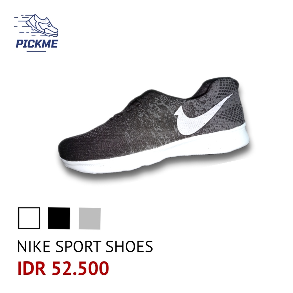 Pickme NIKE SPORT SHOES | SEPATU PRIA WANITA | UNISEX | SEPATU MURAH | DISKON SEPATU TERMURAH | SEPA