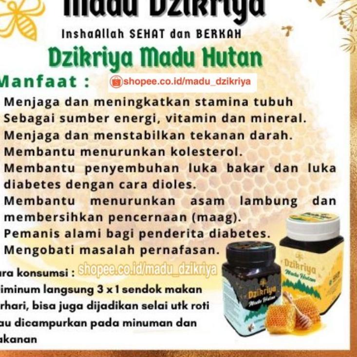 

Garansi Terbaik--Dzikriya Madu Sachetan 1 kotak isi 10 Sasetan pahit hutan Super Original / Asli murni 100% madu hutan COD Azzikra Madu Az Zikra Madu Adzikro Dzikriyah