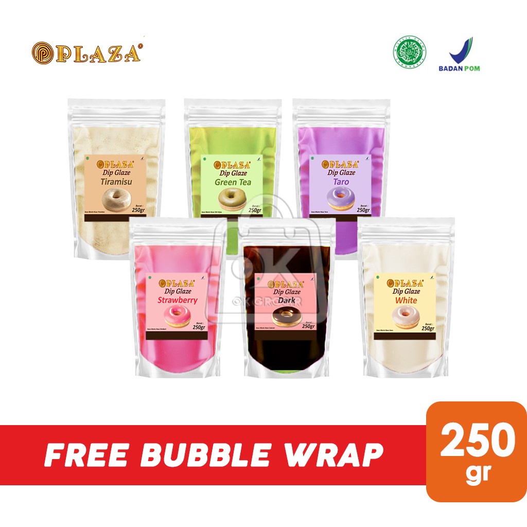 

Dip Glaze Donat Topping Donut PLAZA (Repack 250gr)