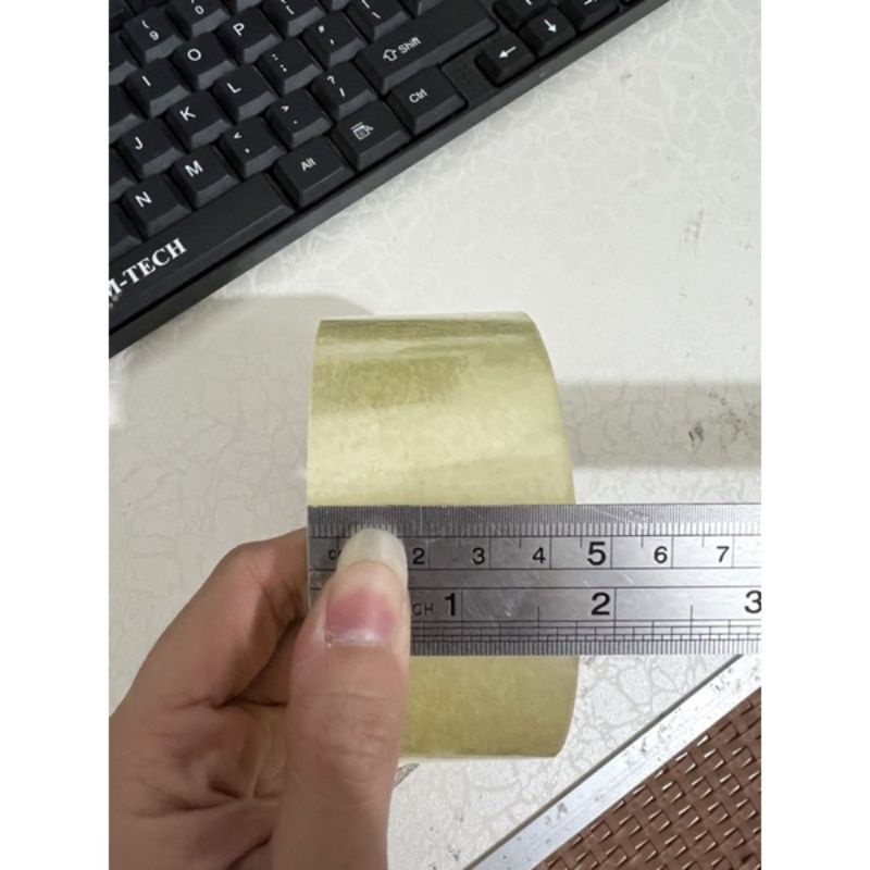 

Isolasi Solasi Lakban Bening Tebal 45mm 90 Yard