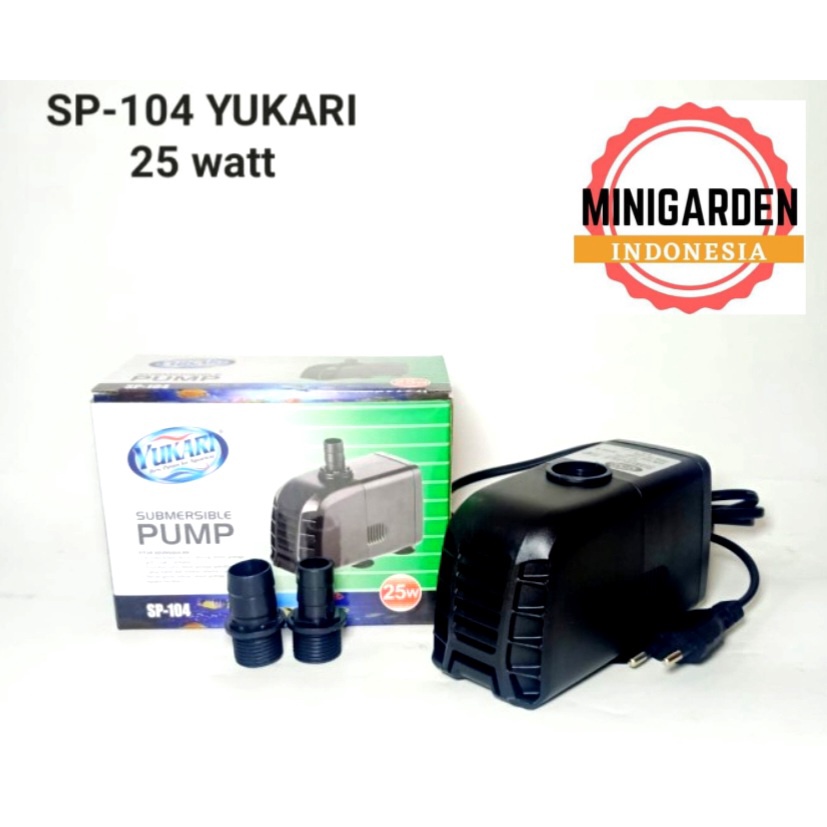 YUKARI SP-104 SUBMERSIBLE PUMP POMPA AIR CELUP FILTER AQUARIUM KOLAM