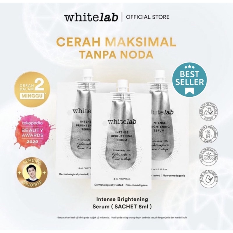 ❤ MEMEY ❤ WHITELAB Intense Brightening Serum 8ml | Sachet