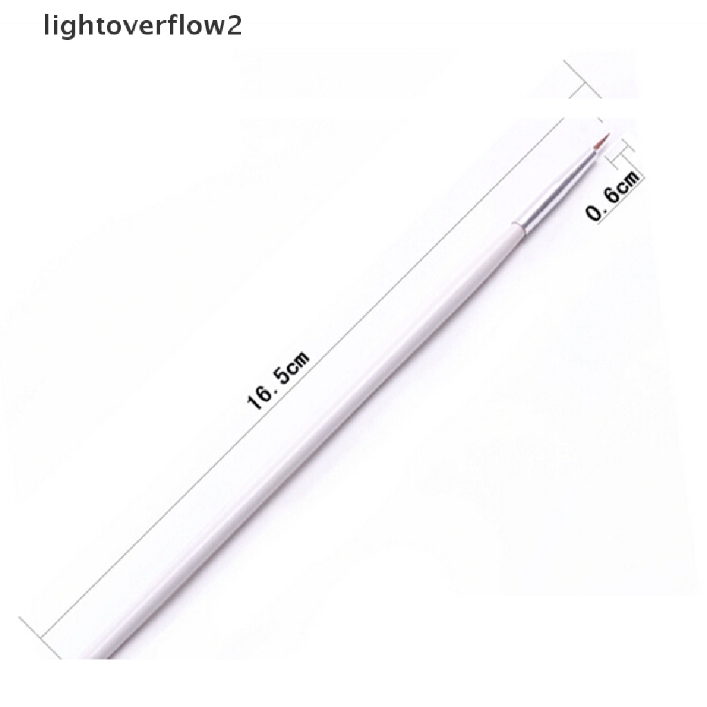 (lightoverflow2) Pen Brush Nail Art Untuk Manicure (ID)