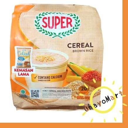 

✨ Super Cereal Brown Rice / instant Cereal 600grm !!