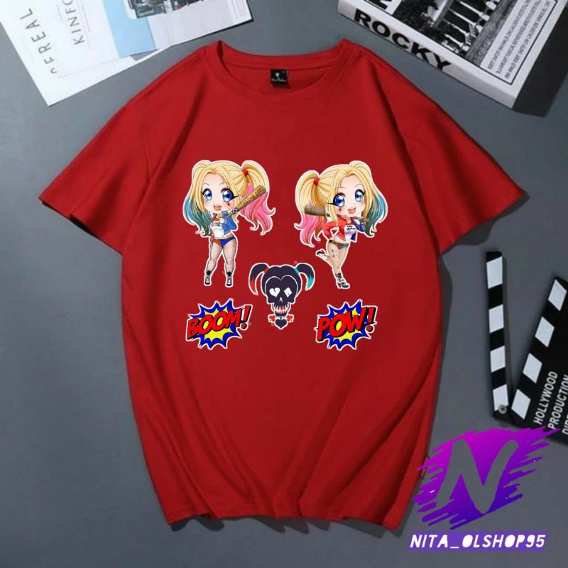 baju anak harley quin suicide squad chibi terbaru