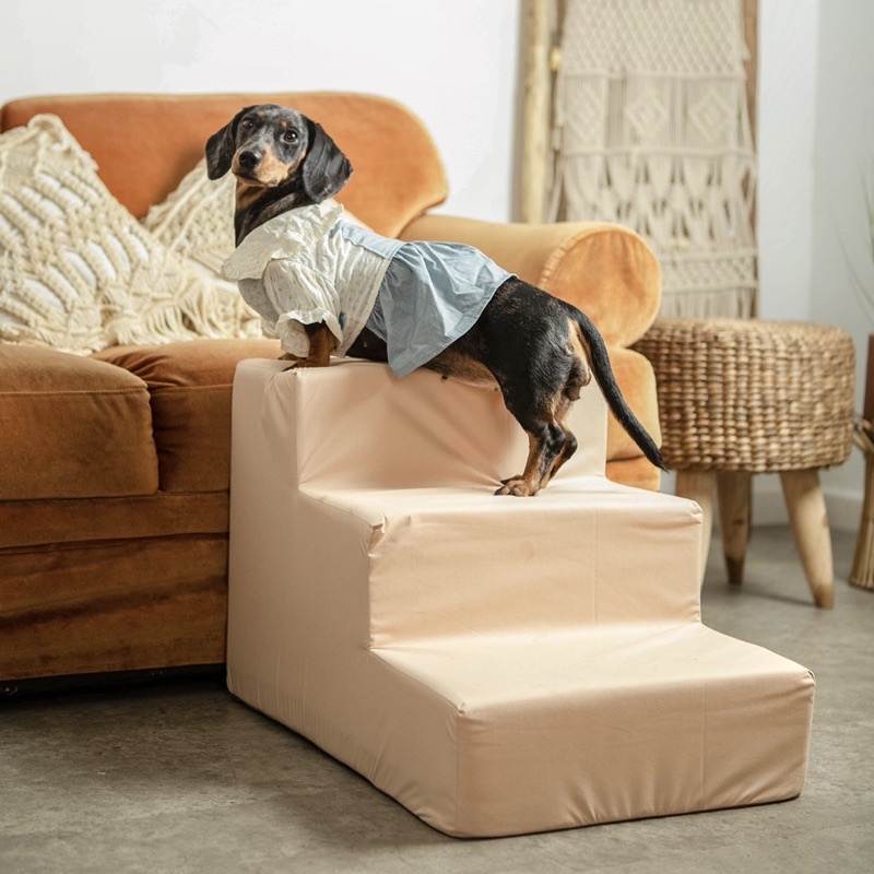 Tangga dan Perosotan Untuk Anjing Kucing dan Hewan Lainnya Pet Stairs Pet Ramp Terbuat Dari Busa Pre