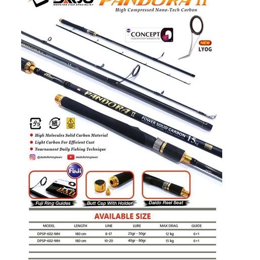 Spesial Update JORAN DAIDO PANDORA CARBON SOLID FULL FUJI 165-180CM