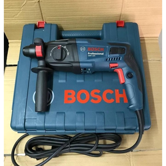 BOSCH MESIN BOR BETON 3 FUNGSI ROTARY HAMMER SDS PLUS BOR LISTRIK DRIL