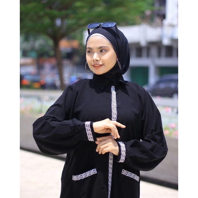 GAMIS MUSLIM ABAYA FITRIA FENDI (BUSUI) COD