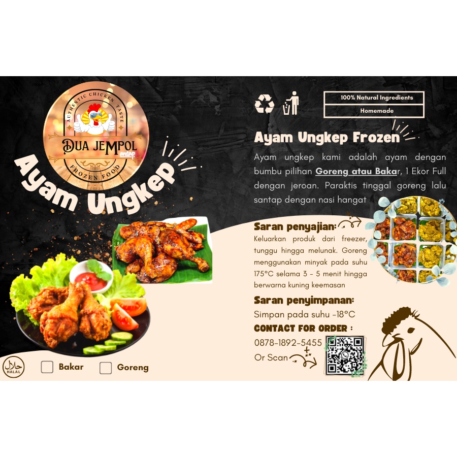 

Ayam Ungkep 2 Jempol