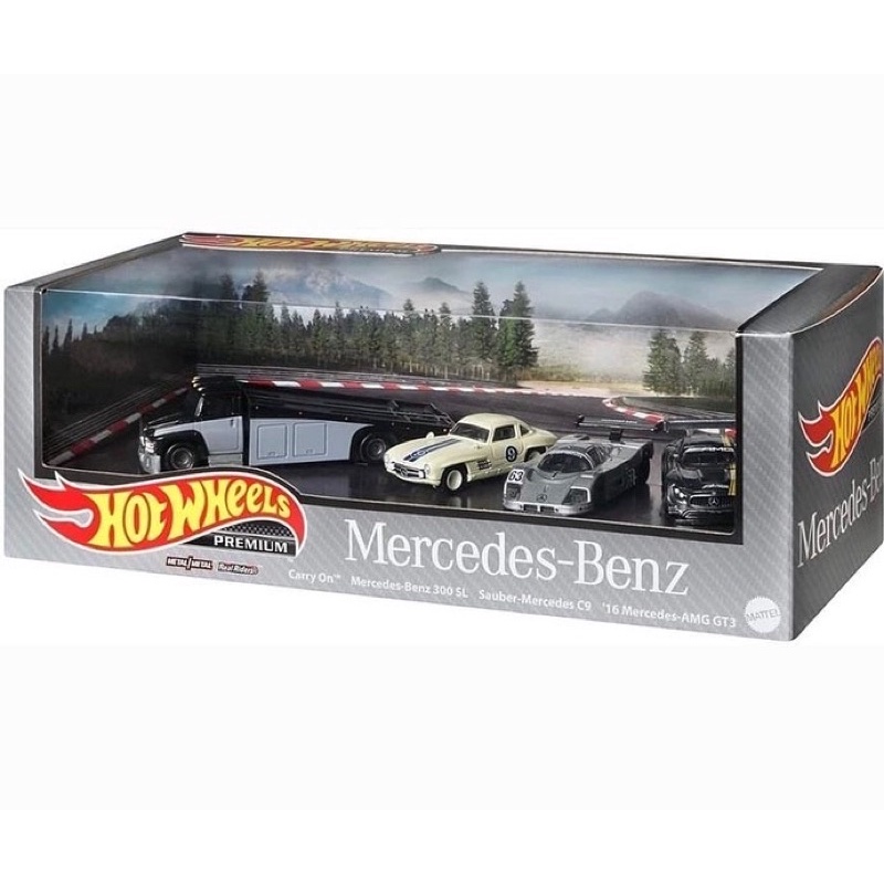 Hotwheels Premium Diorama Set Mercedes-Benz