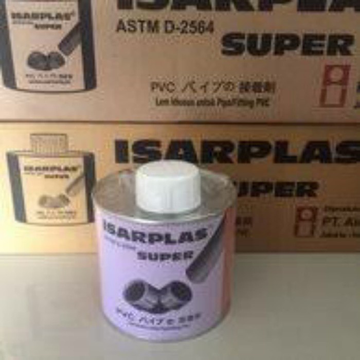 

LEM PIPA PVC ISARPLAS KUAS KALENG 400G