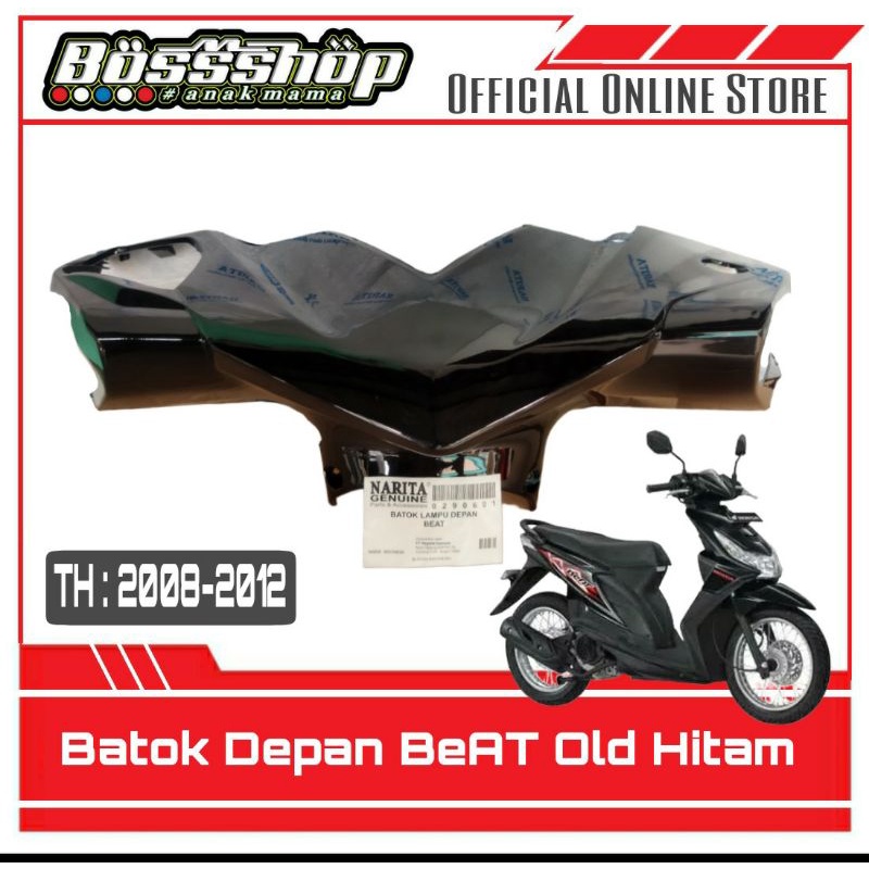 Batok Depan + Batok Belakang BEAT KARBU - Batok Kepala depan + belakang Beat 2008-2012