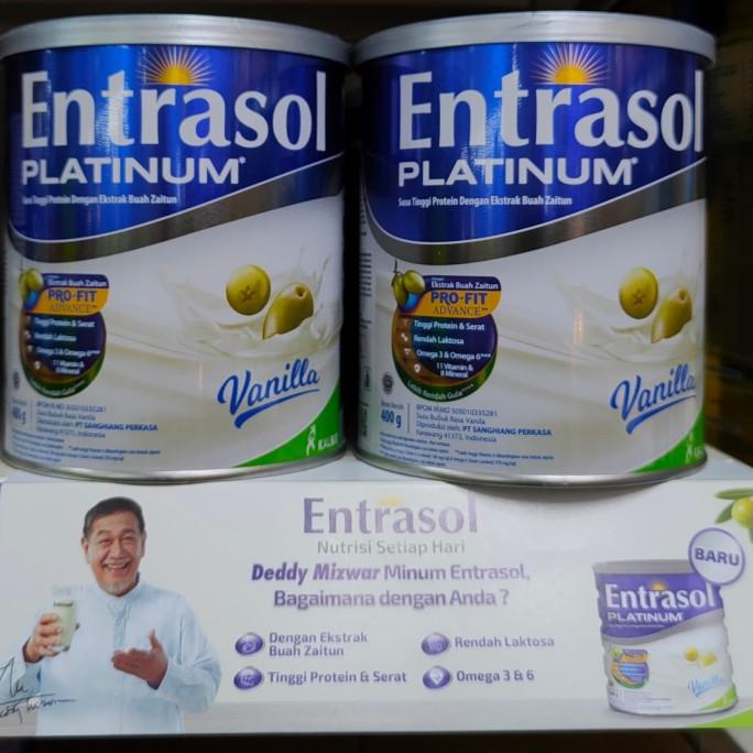 

[ COD ] entrasol platinum vanilla 400gr