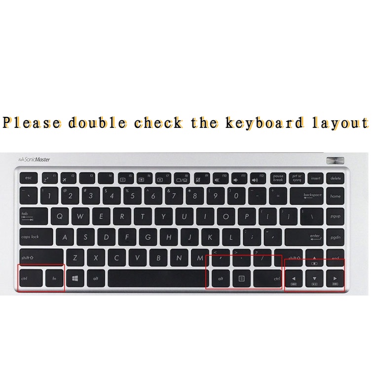 Film Pelindung Keyboard Laptop Asus X441 E402 A480 R417N 14 &quot;(ZXL)