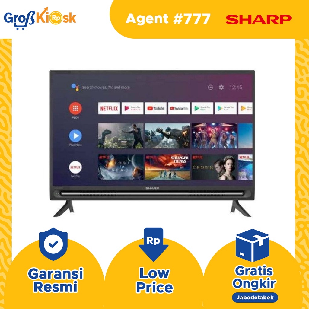 Android TV SHARP 2T C32BG1i/2T-C32BG1i Full-HD with Google Assistant
