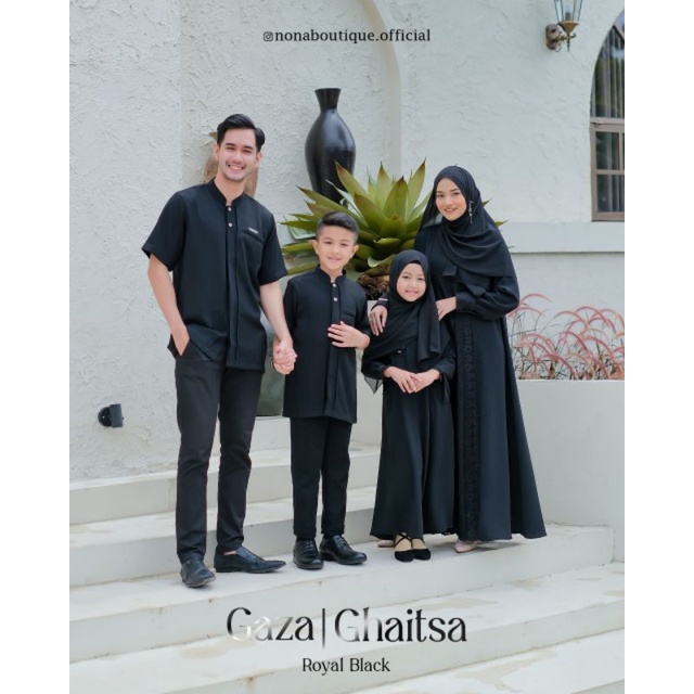 Gaza Ghaitsa mom & dad by nona boutique (READY STOCK)