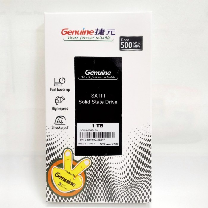 SSD GENUINE SATA 1TB