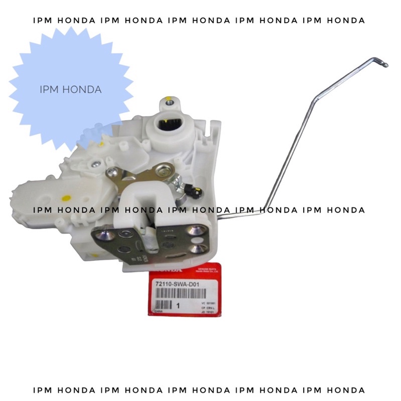 72110 / 72150 SWA Latch Motor Central Door Lock Doorlock Actuator Aktuator Kunci Pintu Depan Kanan / Kiri Honda CRV GEN 3 RE1 RE3 2007 2008 2009 2010 2011 2012
