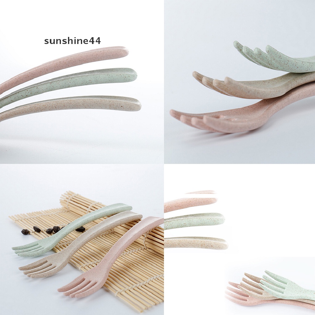 Sunshine Garpu Makan Bayi Bahan Pp Food Grade Ramah Lingkungan