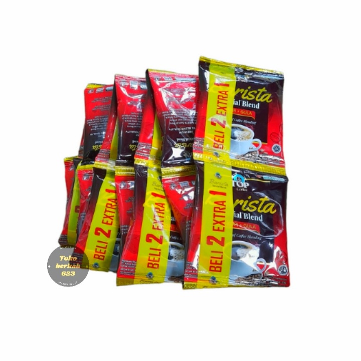 TOP COFFEE BARISTA 1 Renceng Isi 15 Sachet - Top Kopi Barista