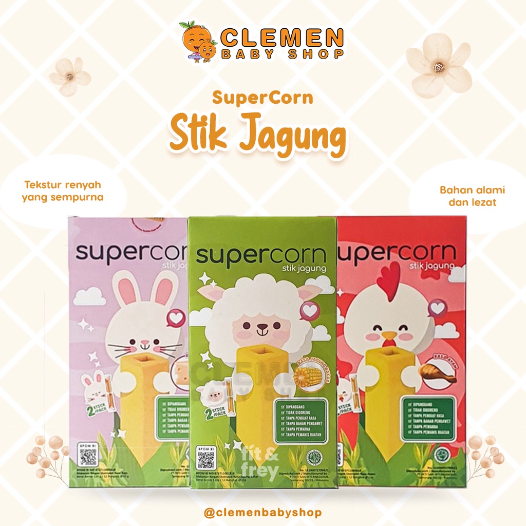 

SuperCorn Stik Jagung Cemilan Anak
