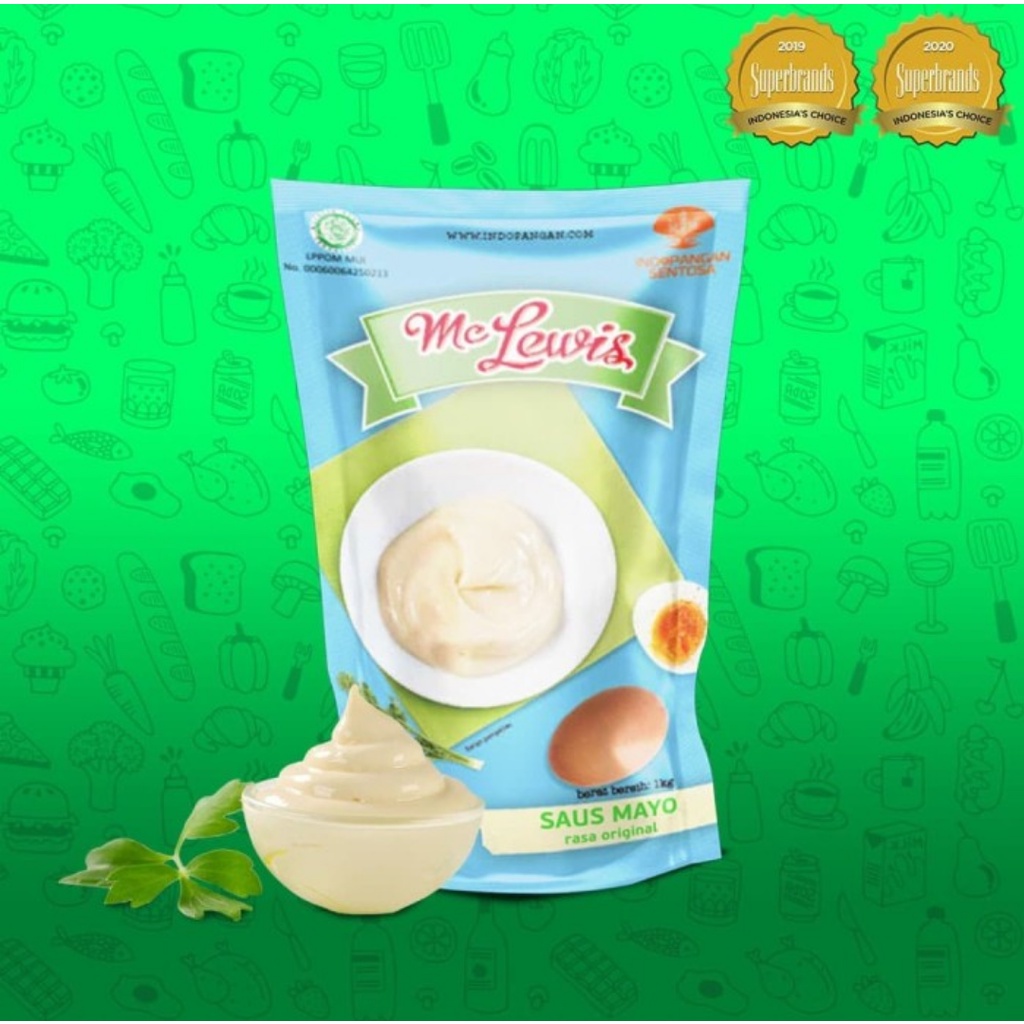 

McLewis Mayonaise mayonese Original 1kg