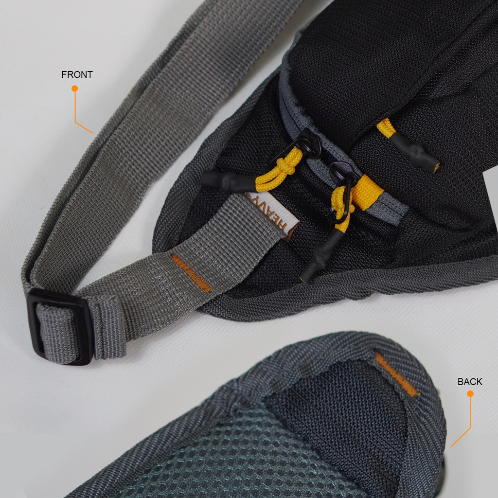 Heavy.bag tas pinggang pria kasual pouch - Waistbag heavy premium