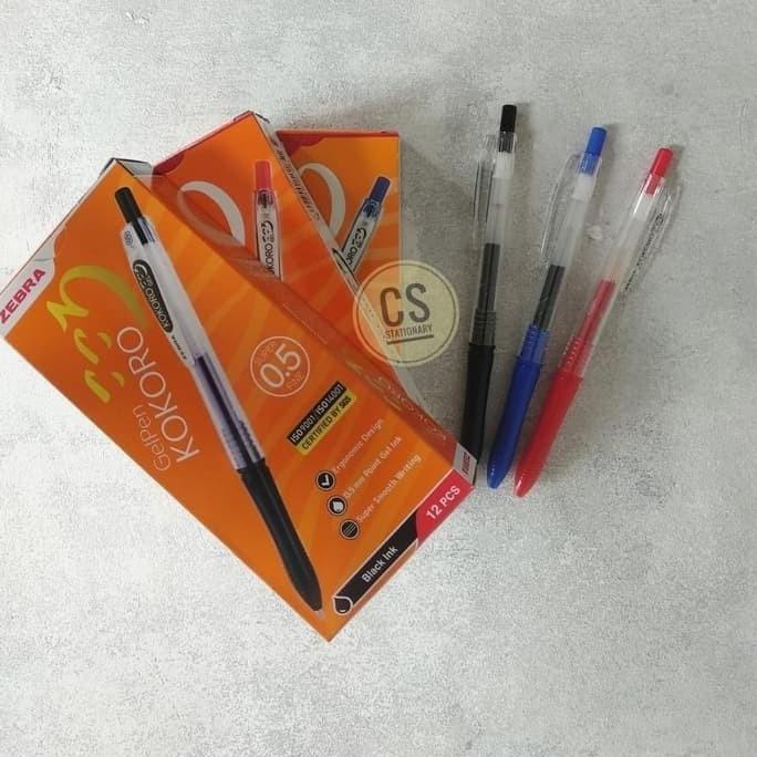 

[COD] Zebra Kokoro gel pen TERLENGKAP Kode 2