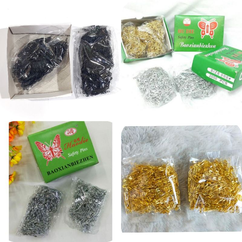 Peniti kecil stainless tajam 2,2cm per dus