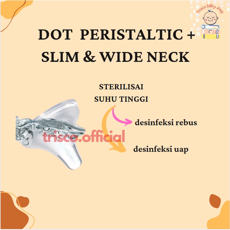 Dot Peristaltik Plus Wide Neck dan Slim Neck