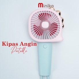 Kipas Angin Tangan PortabelKipas angin tangan lucu Kode FC-6385